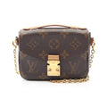 Louis Vuitton Micro Metis Monogram Handbag, Coated Canvas and Leather, Brown, Women's, M81267