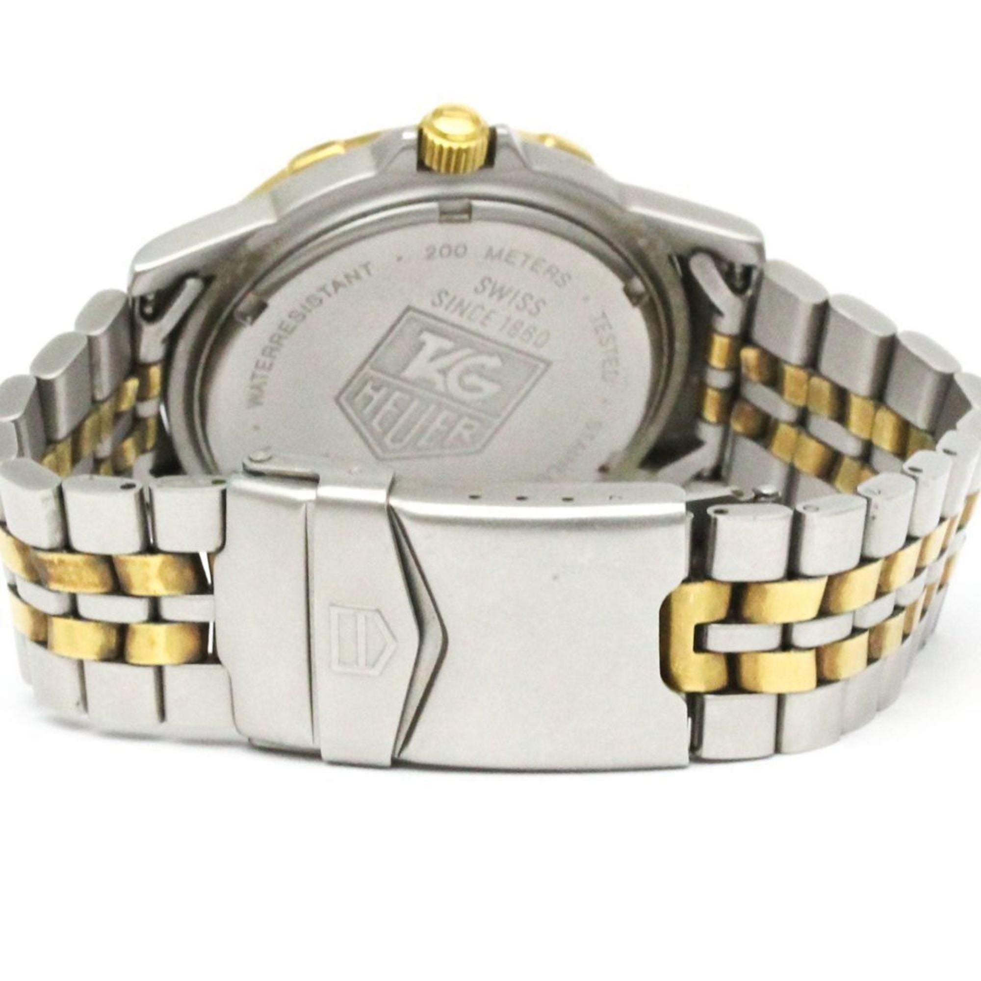 TAG HEUER 1500 GMT Gold Plated Steel Quartz Mens Watch 155.706 — Good