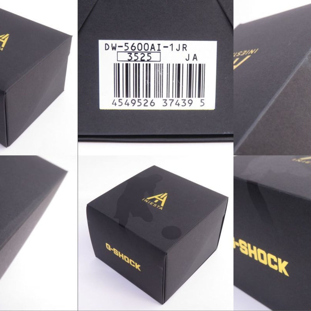 CASIO G-SHOCK DW-5600AI-1JR Andres Iniesta Signature Model Quartz Wristwatch — Good