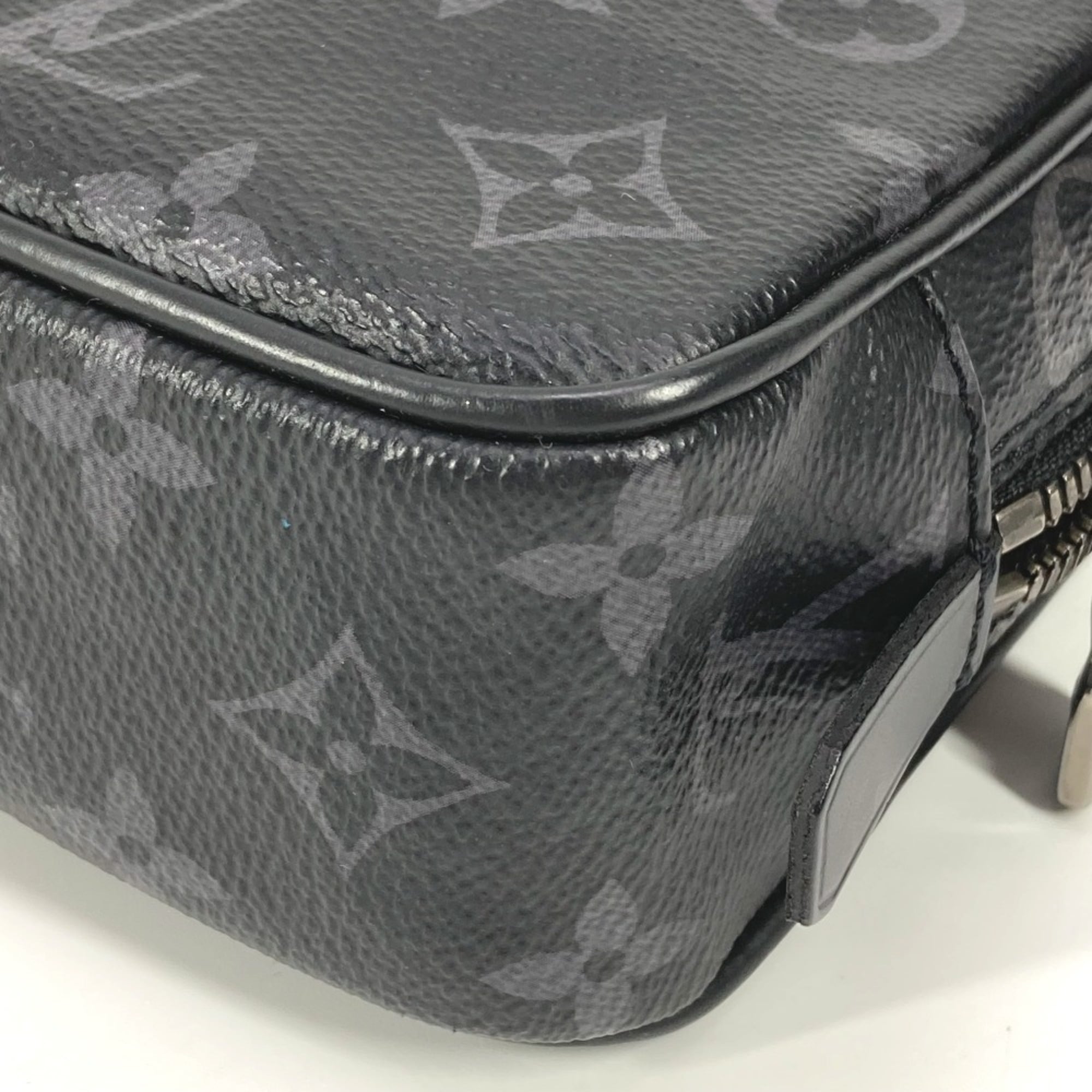 LOUIS VUITTON M43384 Monogram Eclipse True Toilette PM Second Bag Clutch Multi-Pouch Pouch Canvas Men's Women's Black — Like New