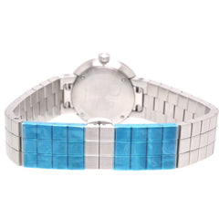Christian Dior La D de CD047110M002 Watch with 4 Diamonds and Diamond Bezel, Stainless Steel, Women's, 39934 — Very Good