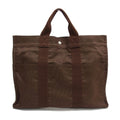 Hermes Air Line MM Tote Bag Dark Brown