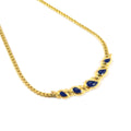 Christian Dior Curb Chain Necklace, Gold, Women's