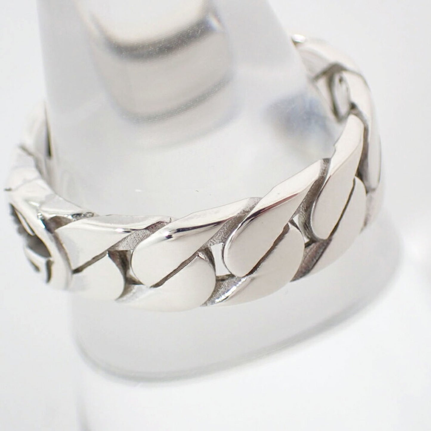 GUCCI 925 Interlocking G Ring, Size 18, j90-6