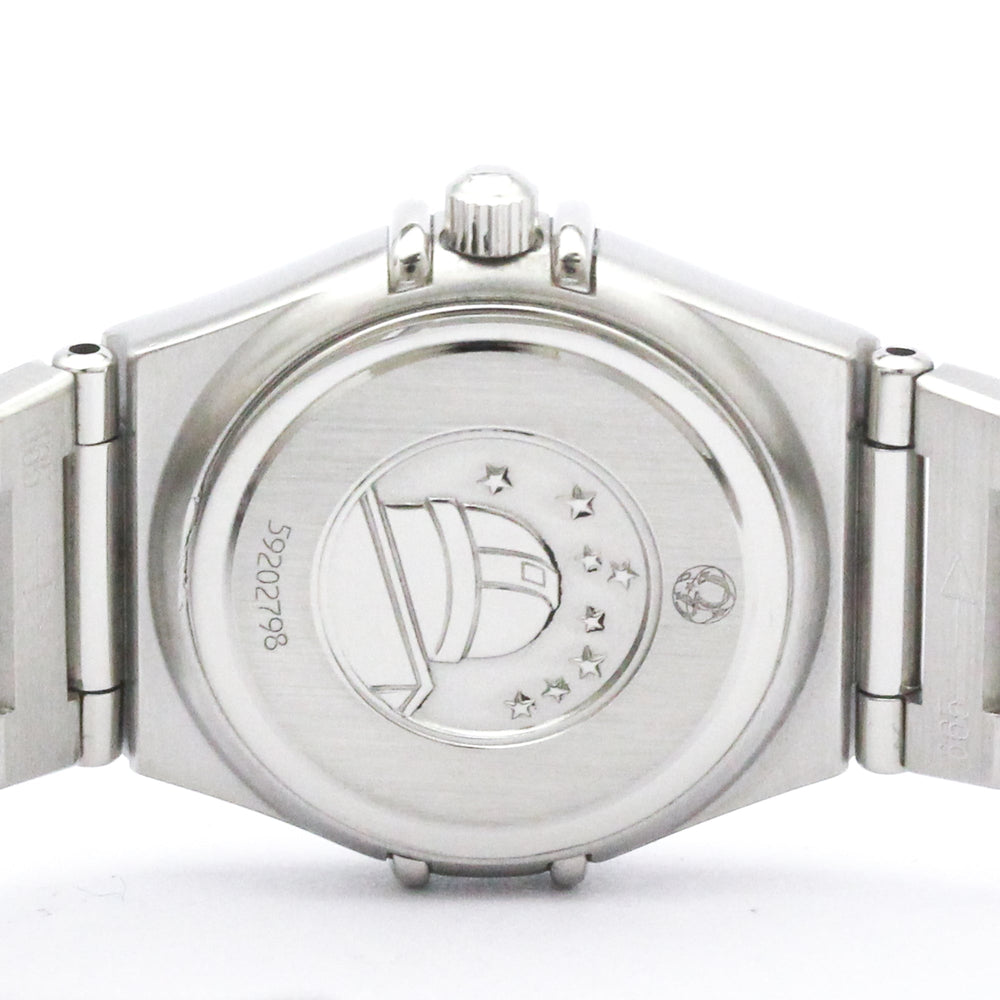 OMEGA Constellation Diamond MOP Dial Steel Quartz Ladies Watch 1466.31 Polished — Very Good