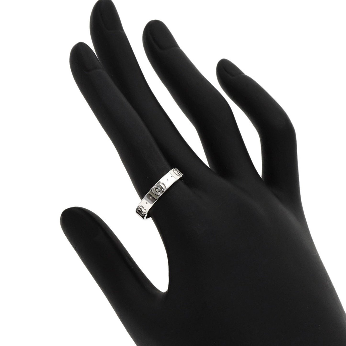 Gucci Icon #14 Ring in 18K White Gold for Women