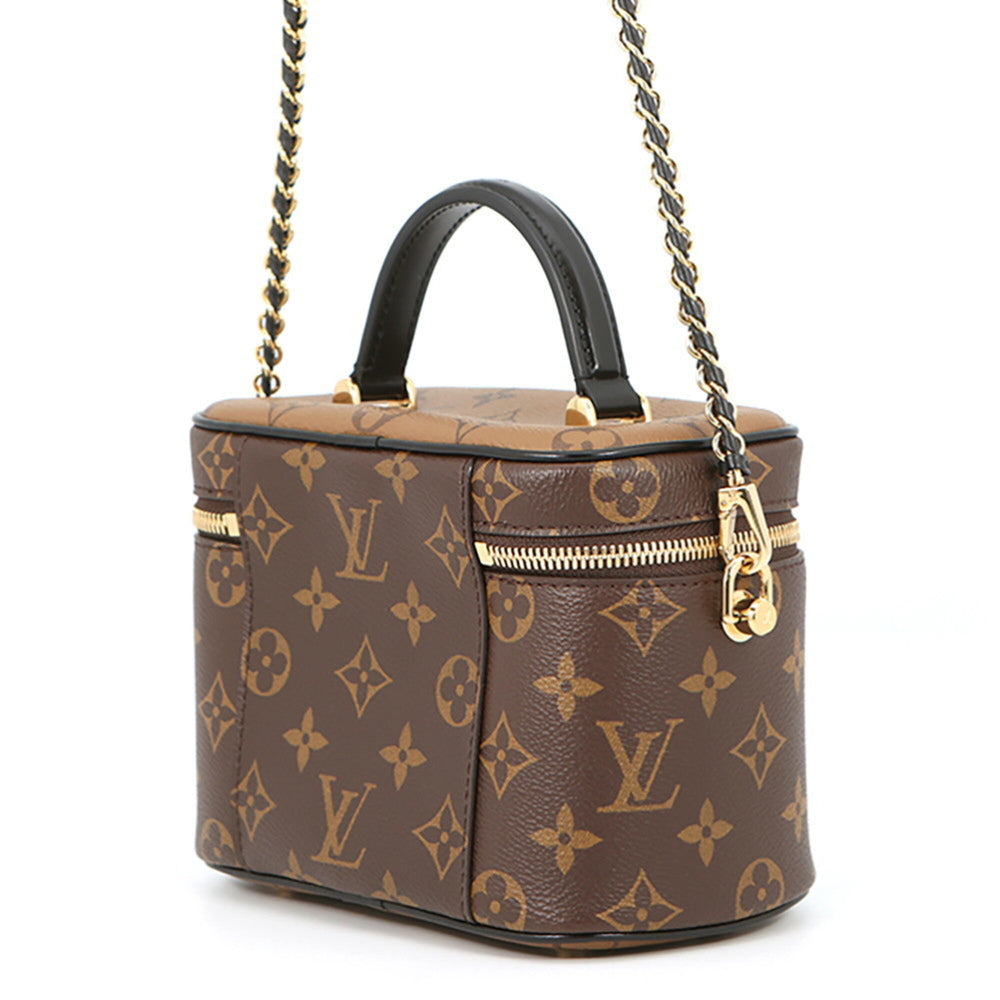 Louis Vuitton handbag, Monogram Reverse Vanity NV PM M45165, 2-way shoulder bag, handbag for women, LOUIS VUITTON — Like New