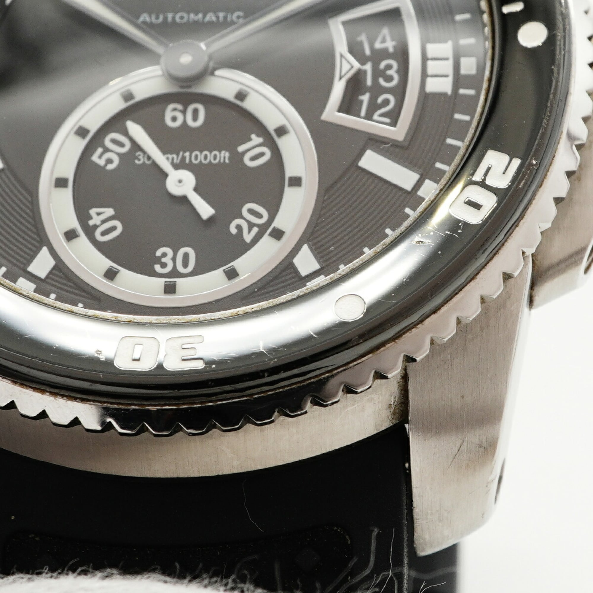 Cartier Calibre Diver 300M W7100056 Black Dial Men's Watch — Good