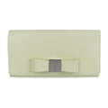 BALENCIAGA Classic Continental Wallet Long 354958 Leather Light Yellow Bi-fold R2130103001376