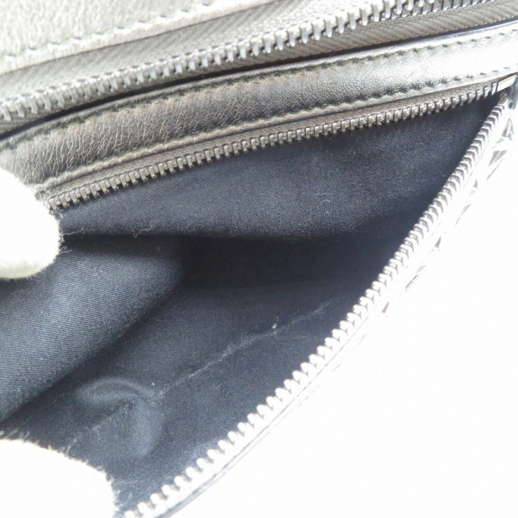 Jimmy Choo Star Studded Leather Metallic Gray Body Bag 0208JIMMY CHOO 5J0208ESI5