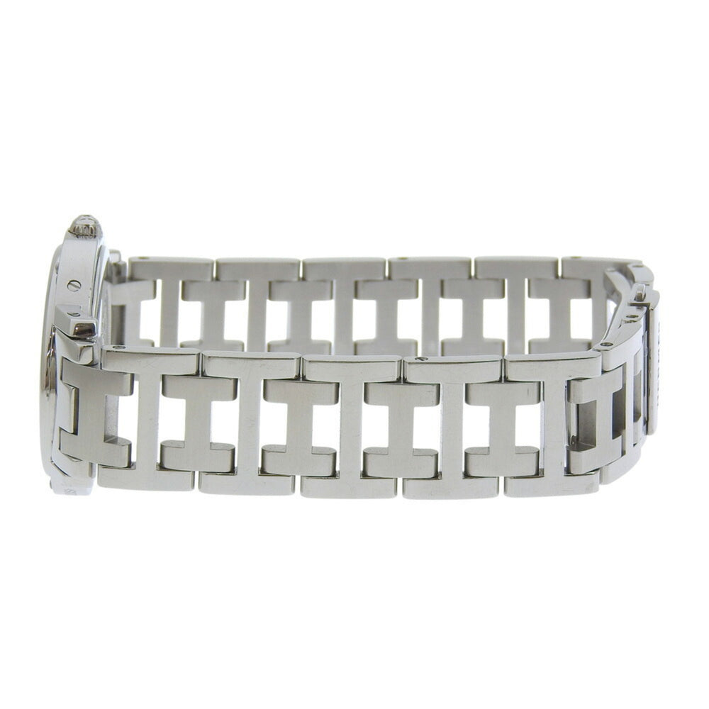Hermès Clipper Watch CL4.410, Stainless Steel Quartz Analog Display, Pink Dial, Boys — Good