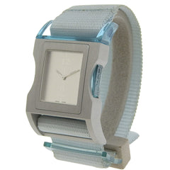 Dior Chris 47 Watch D100-322, Aluminum and Nylon Quartz Analog with Silver Dial, Women's — Very Good
