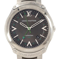 Louis Vuitton LV Fifty-Five GMT Q6D30 SS Automatic Watch — Good