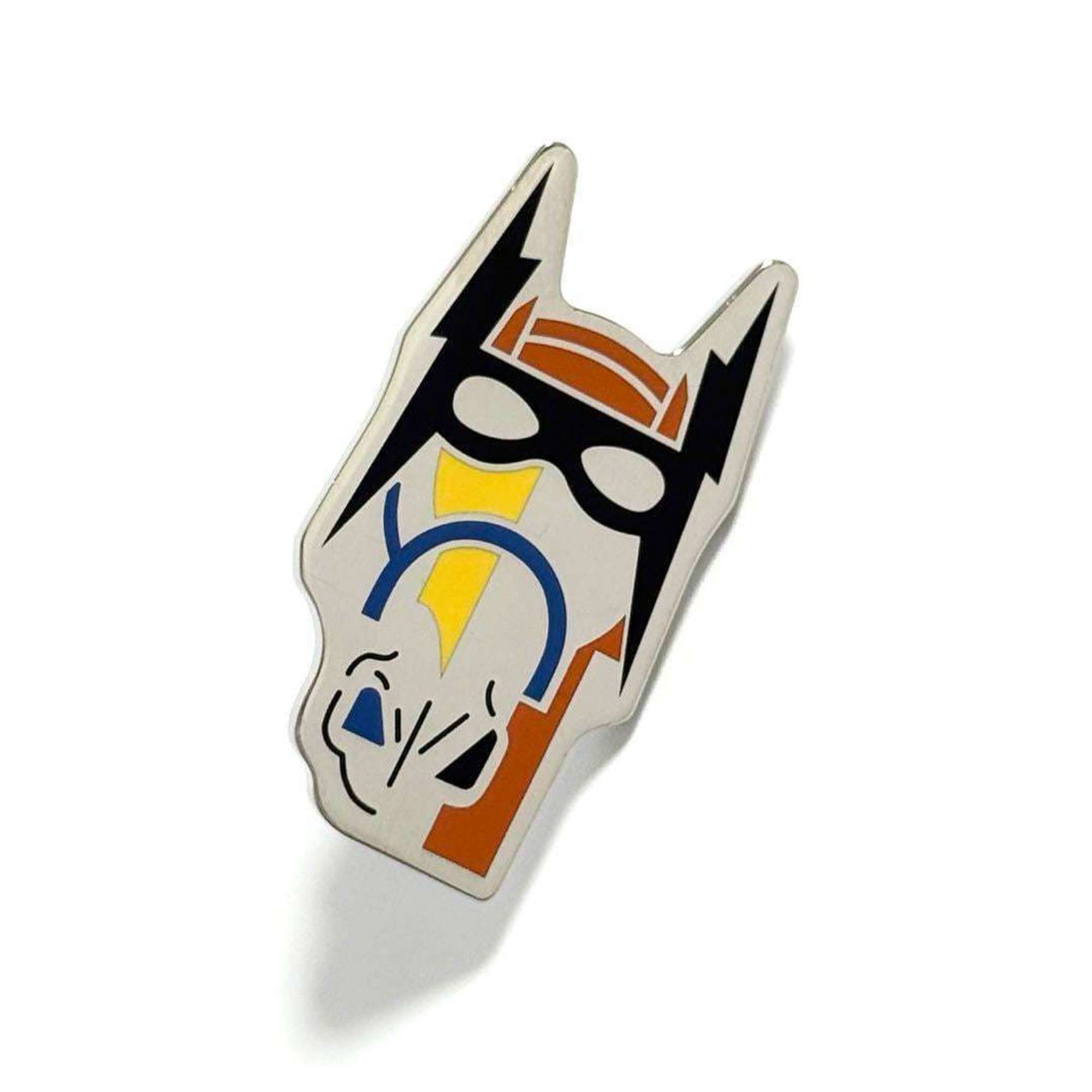Hermes Men's Pin Badge Brooch Cheval Maske — Like New