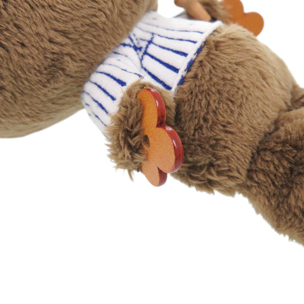 Louis Vuitton Bear Baseball M03177 Faux Fur Brown Keychain Accessory Bag Charm LV 0469 LOUIS VUITTON — Like New