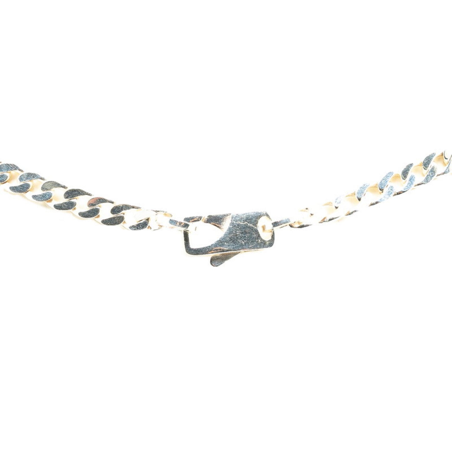 Gucci Cutout G Ring Necklace SV925 Silver Women's GUCCI