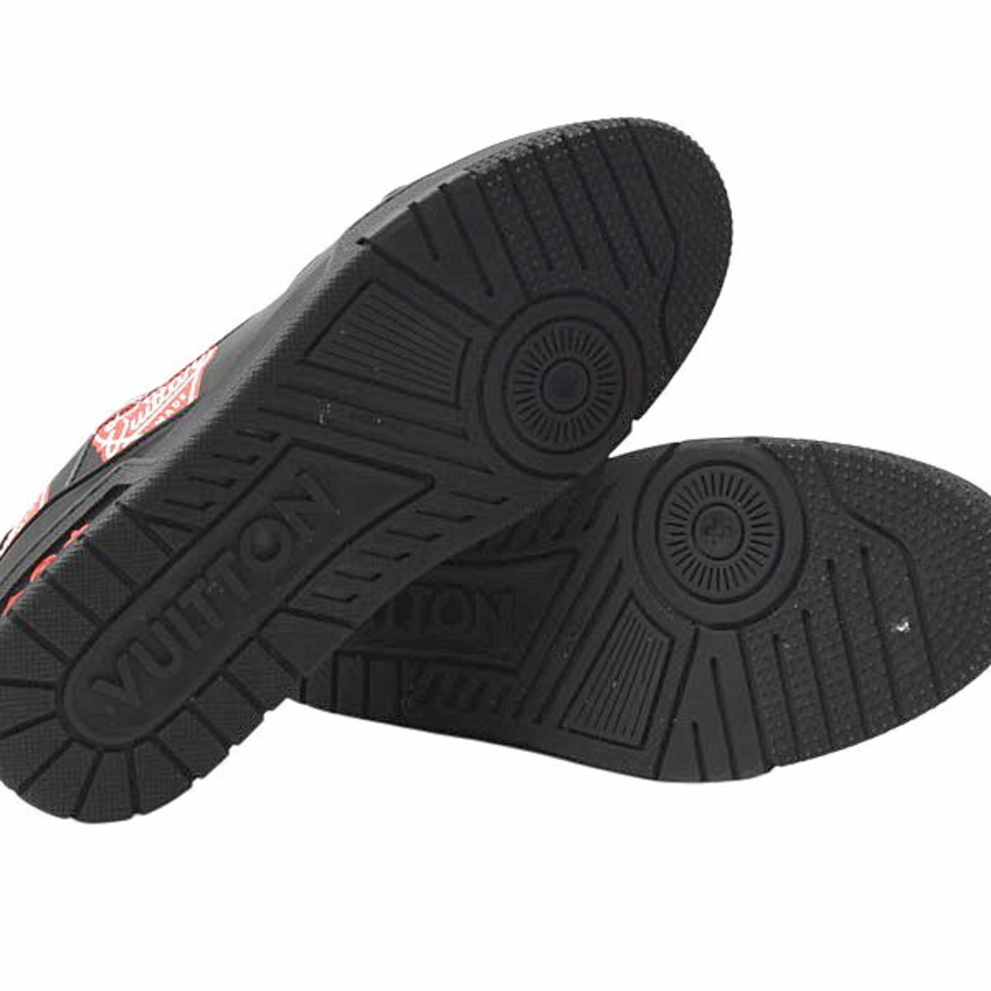 Louis Vuitton Men's LV Trainer Sneakers, NIGO Collaboration, Size 7 1/2 (Approx. 26cm), Black Leather