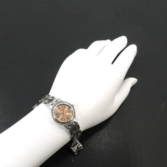 Hermes Clipper CL4 210 Women's Watch, Date Display, Pink Quartz Watch — Very Good