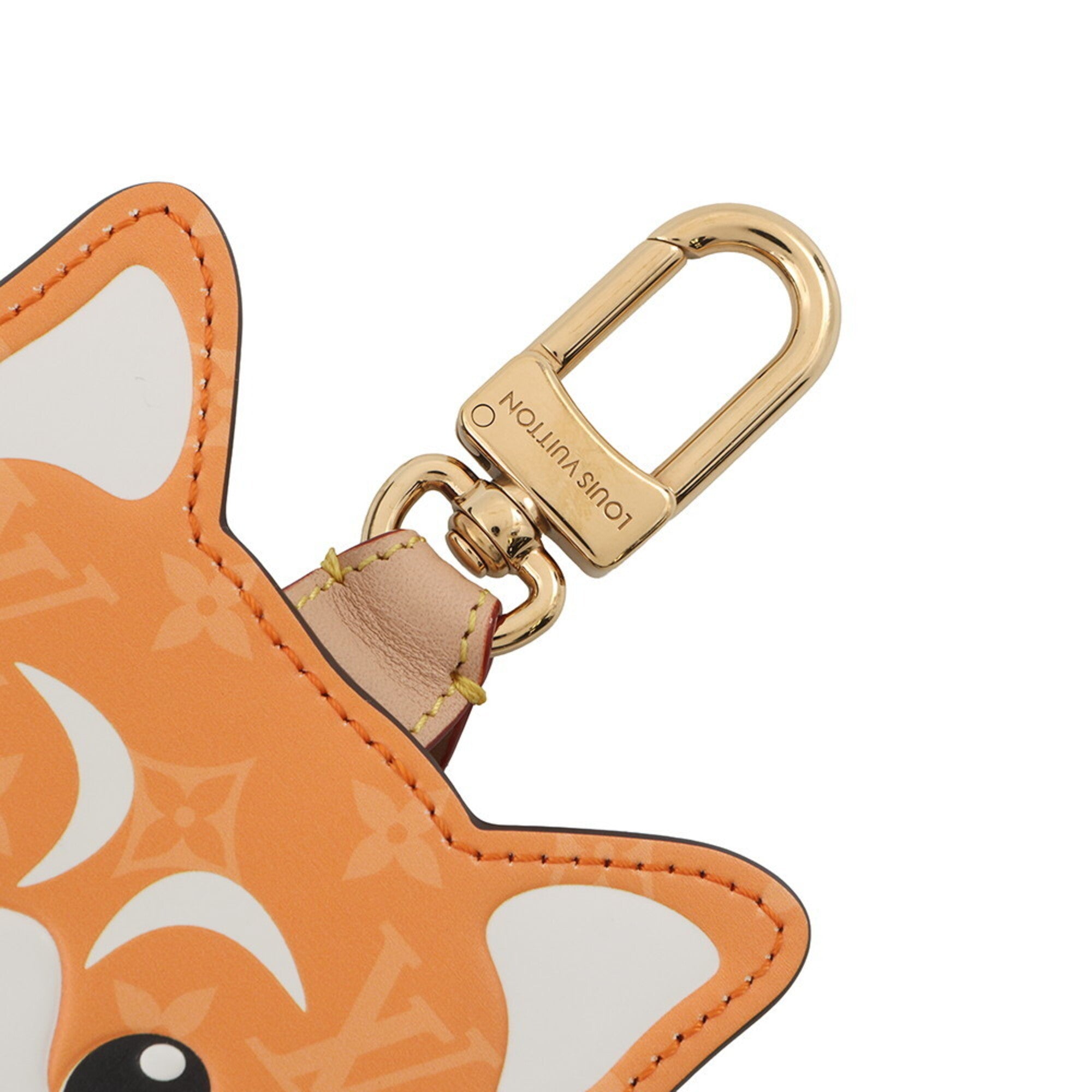 Louis Vuitton Accessory Bag Charm Monogram Dog Handbag Holder Shiba GI1260 Keychain Motif Inu LOUIS VUITTON — Like New