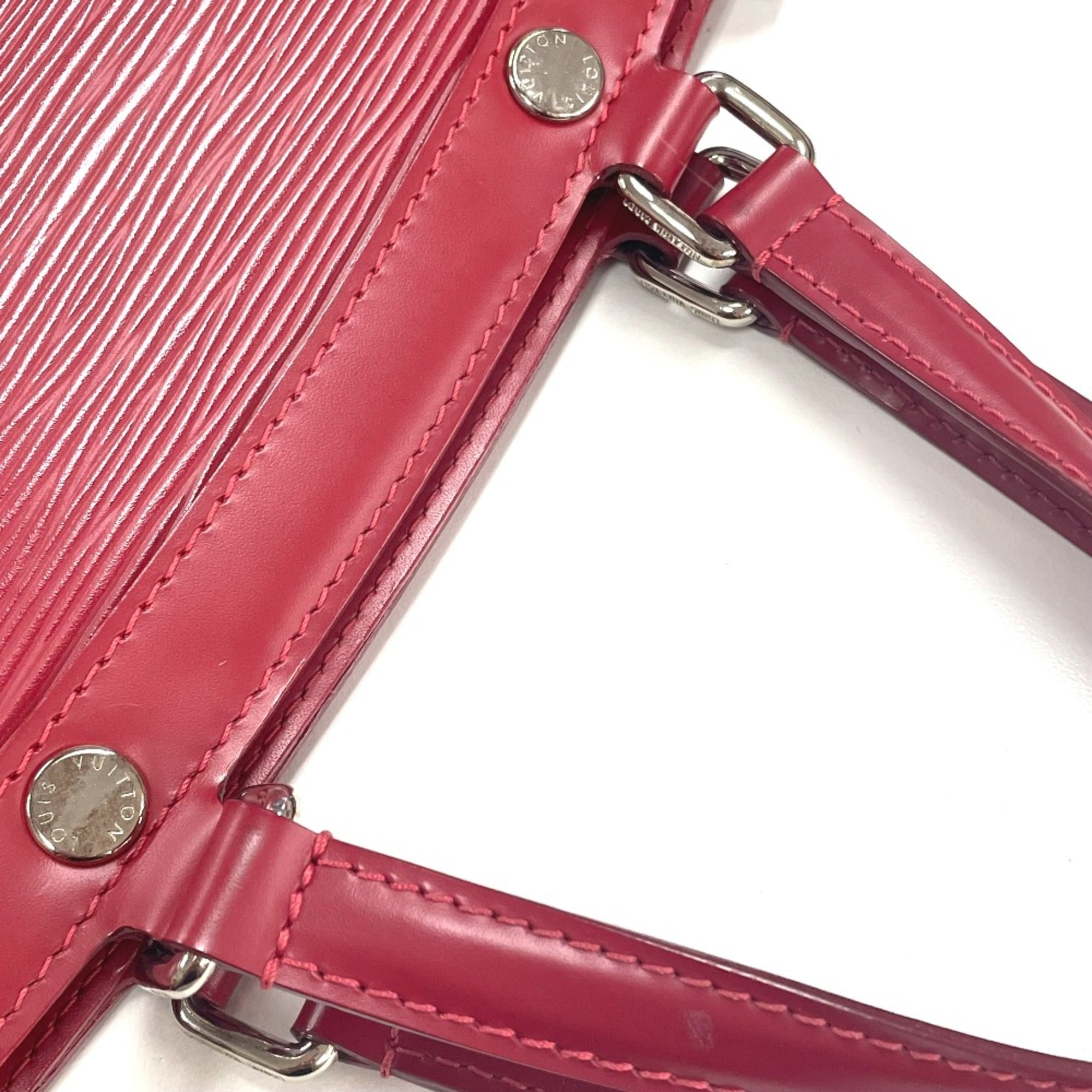 Louis Vuitton M4030E Epi Bag shoulder bag 2WAY Hand Bag Carmine Red — Like New