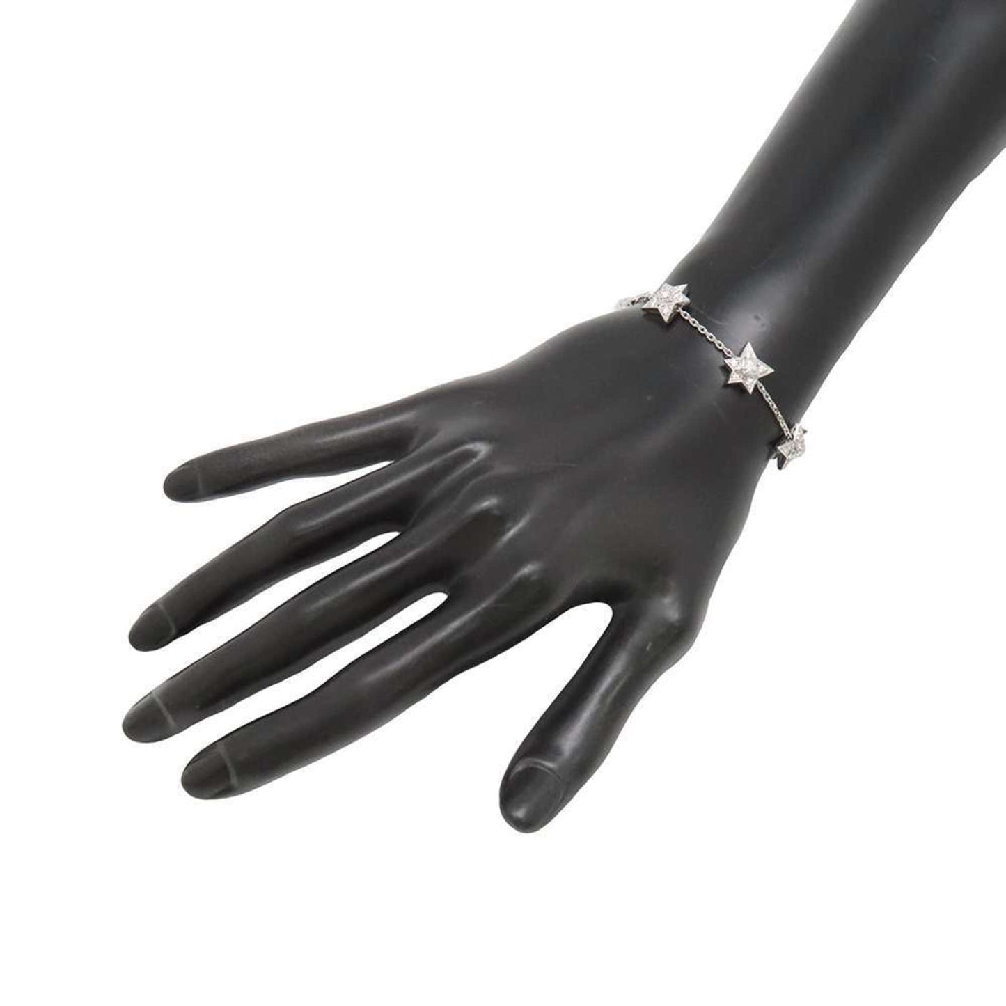 Chanel Bracelet Comet Collection Diamond 30P Approx. 0.90ct 18KWG White Gold J2788 CHANEL