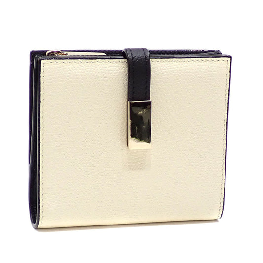 Valextra Women's Bifold Wallet in White Calfskin Leather SGNL0040028LOCPS99WWNN