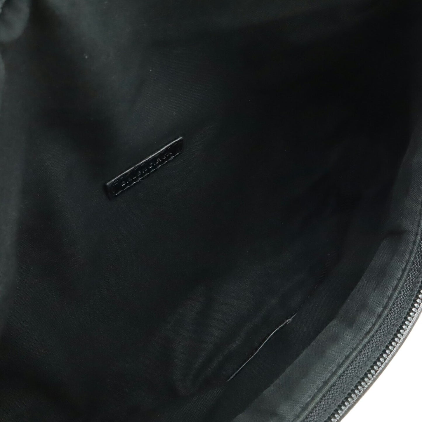 BALENCIAGA Exclusive Line Explorer Belt Bag/Waist Pouch/Body Bag in Black Leather (529550)