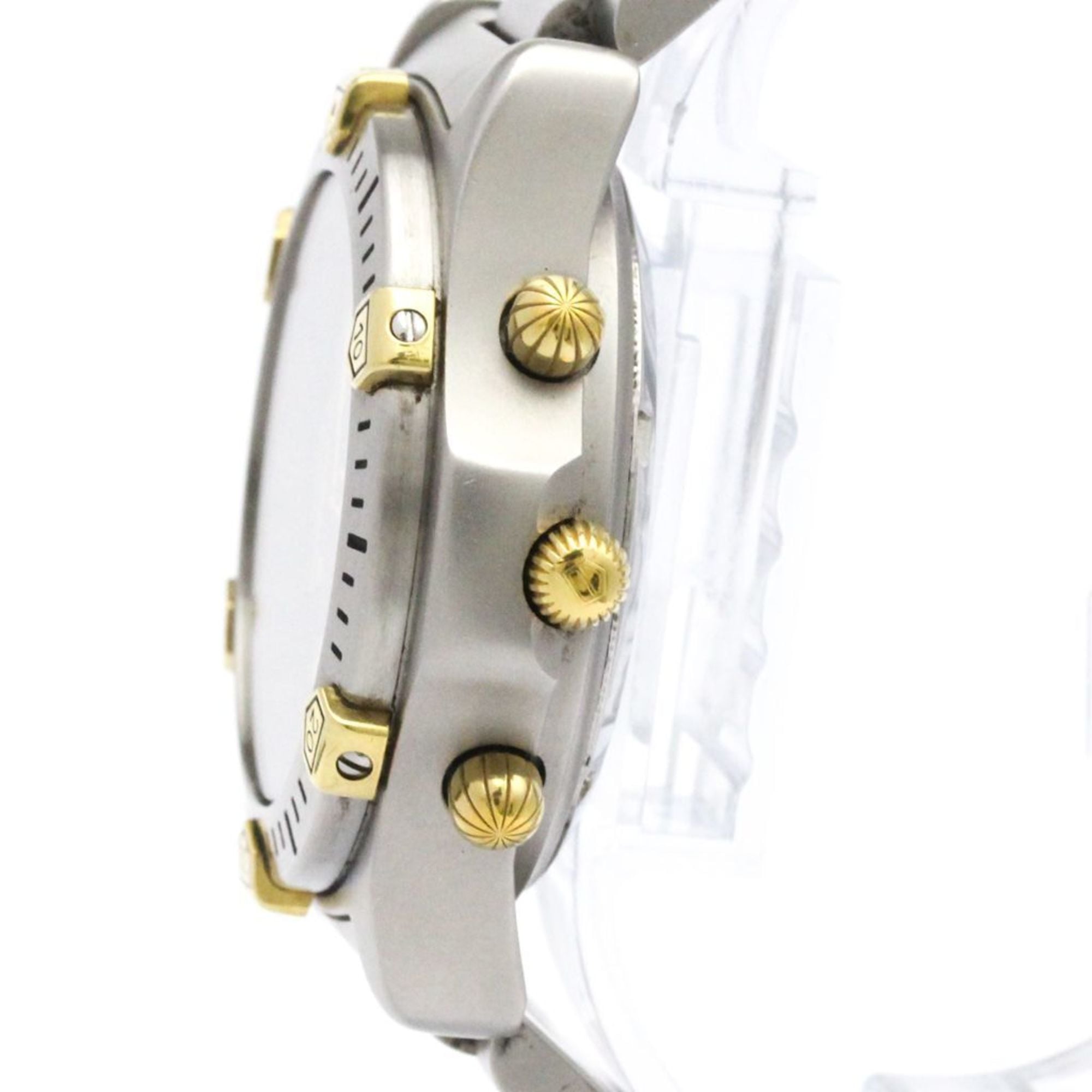 TAG HEUER 2000 Chronograph Gold Plated Steel Automatic Mens Watch 165.306 — Good