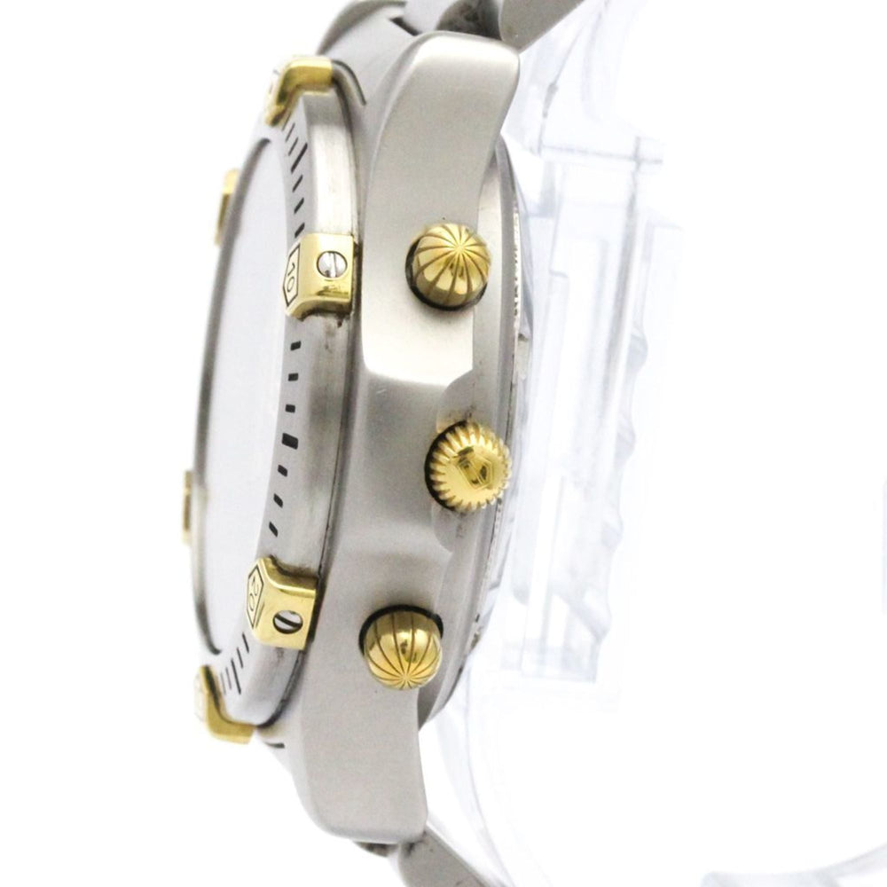 TAG HEUER 2000 Chronograph Gold Plated Steel Automatic Mens Watch 165.306 — Good