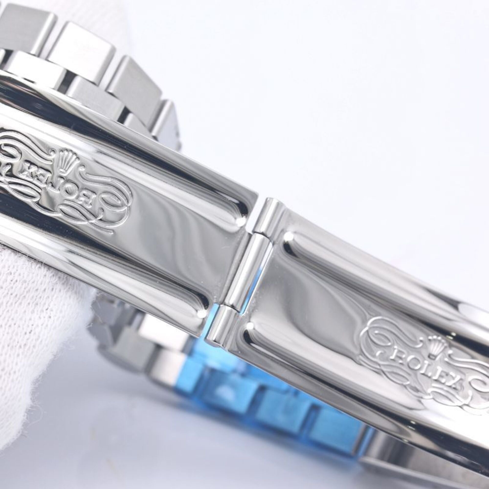 ROLEX Datejust 10P Diamond 16234G Men's Watch 18K White Gold x Stainless Steel 40300 — Good