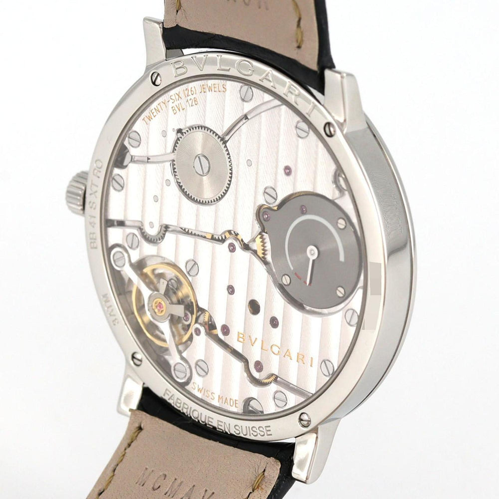 Bvlgari Roma Finissimo BB41SXTRO 102357 Stainless Steel Manual-Wound Watch — Very Good