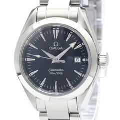 OMEGA Seamaster Aqua Terra Steel Quartz Ladies Watch 2577.80 Polished — Very Good