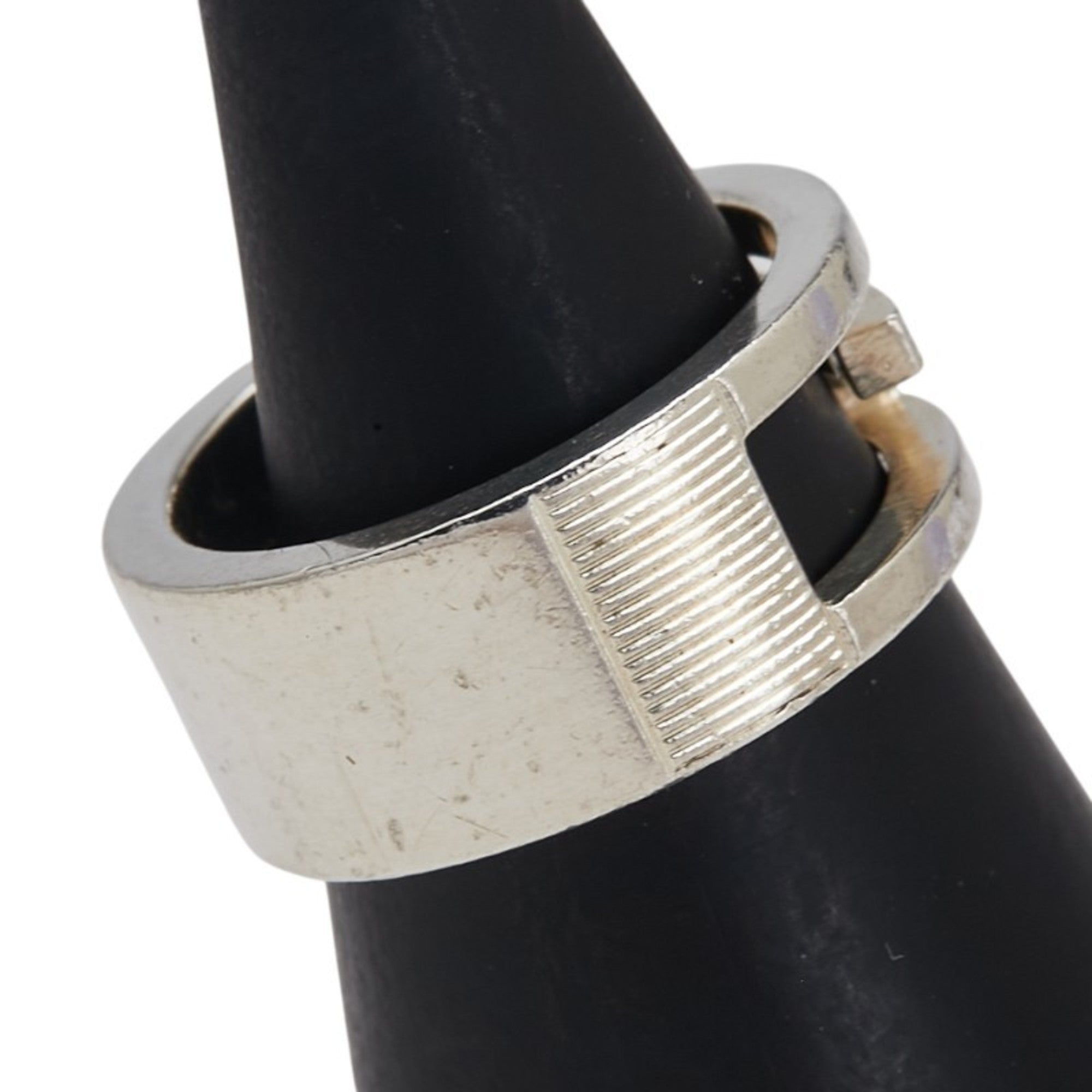 Gucci Branded G Ring #8 SV925 Silver Men's GUCCI