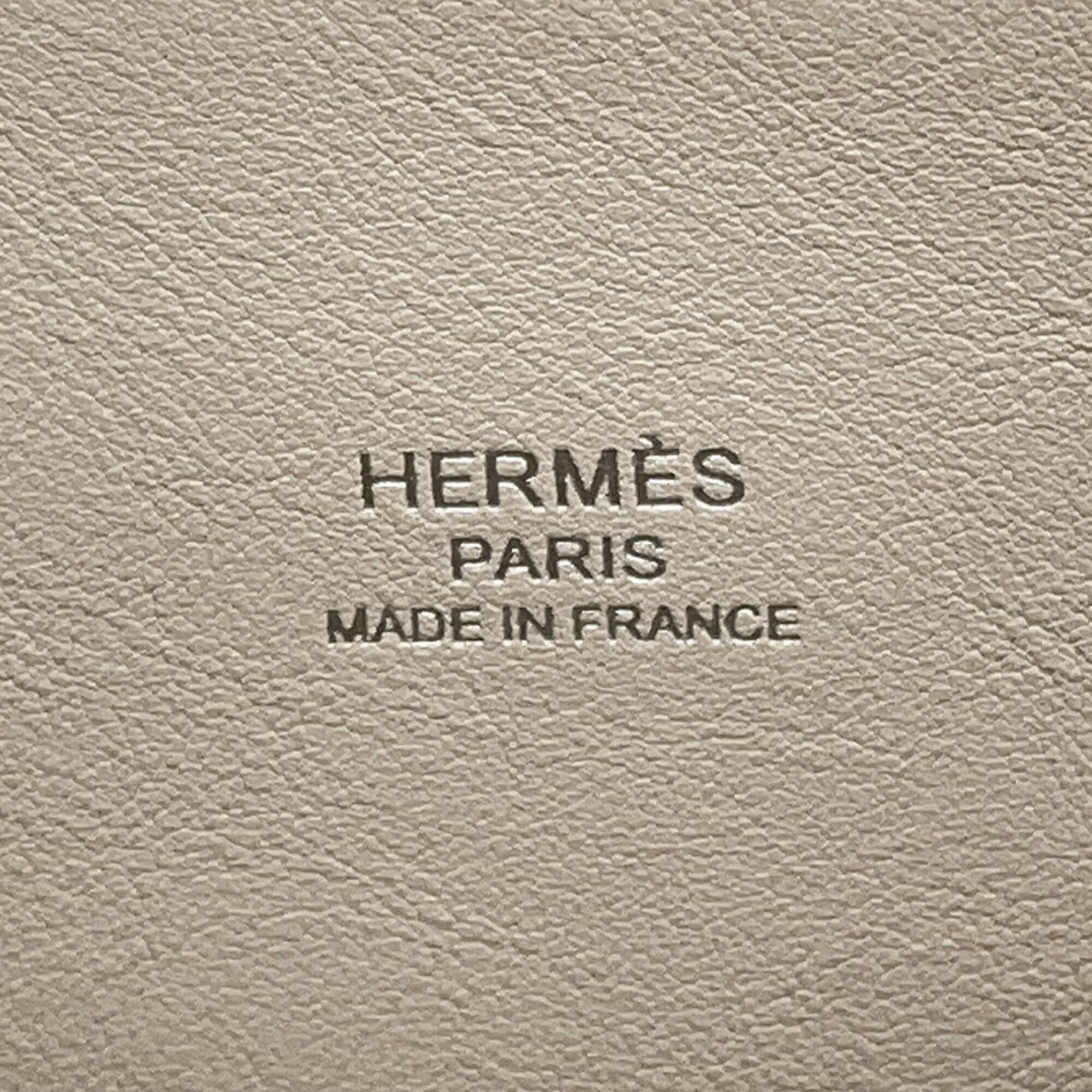 Hermes Bolide 1923 25 Verso Jaune Milton Cle Epsom W stamp 2-way shoulder bag handbag HERMES — Like New