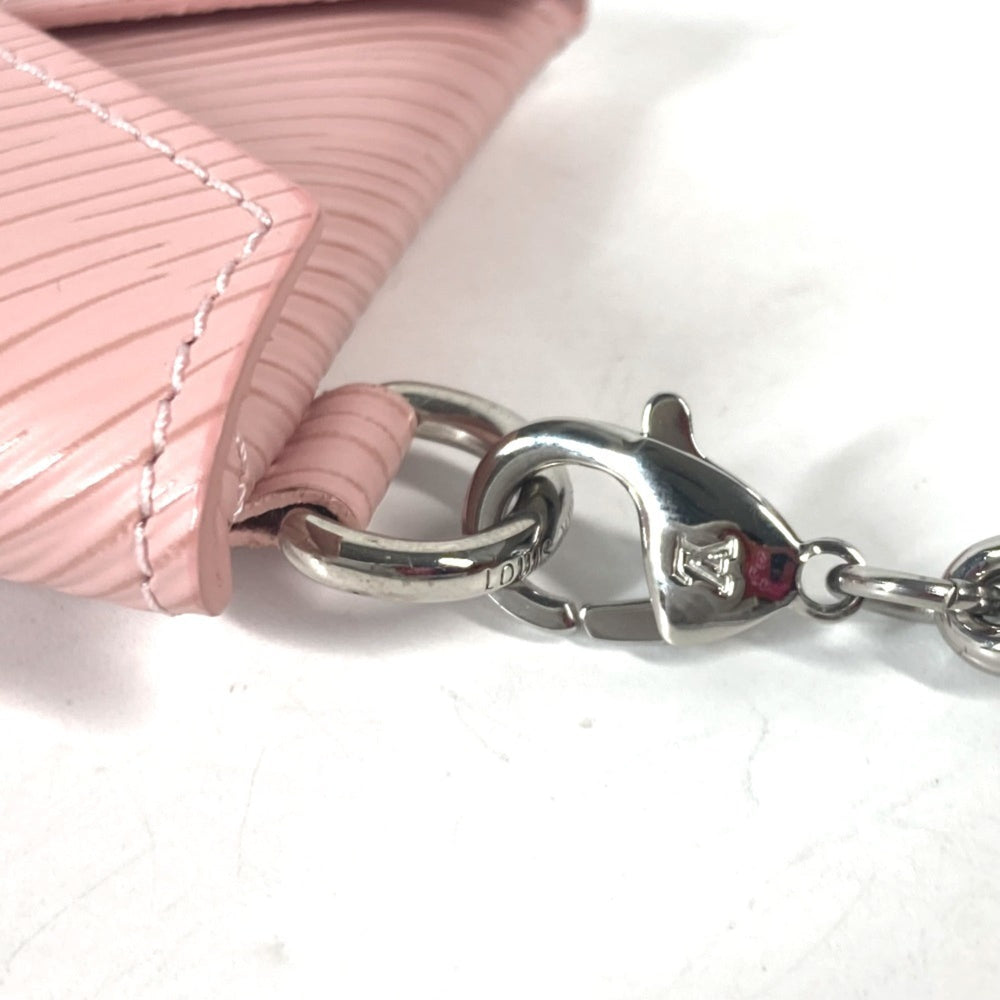 LOUIS VUITTON Louis Vuitton M68557 Epi Kirigami Necklace Pouch Wallet/Coin Case Wallet Leather Women's Pink — Like New