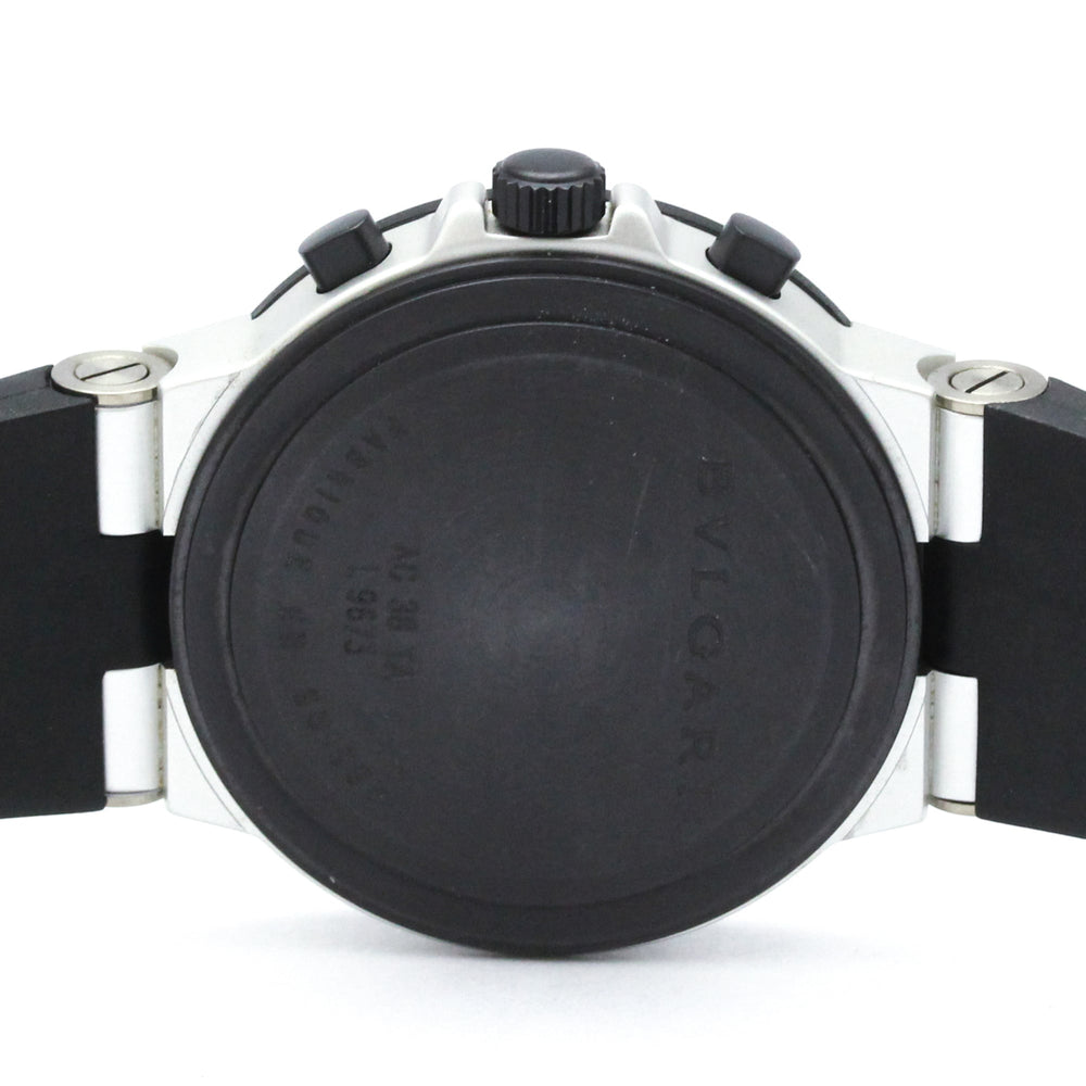 BVLGARI Aluminium Chronograph Automatic Mens Watch AC38TA — Very Good