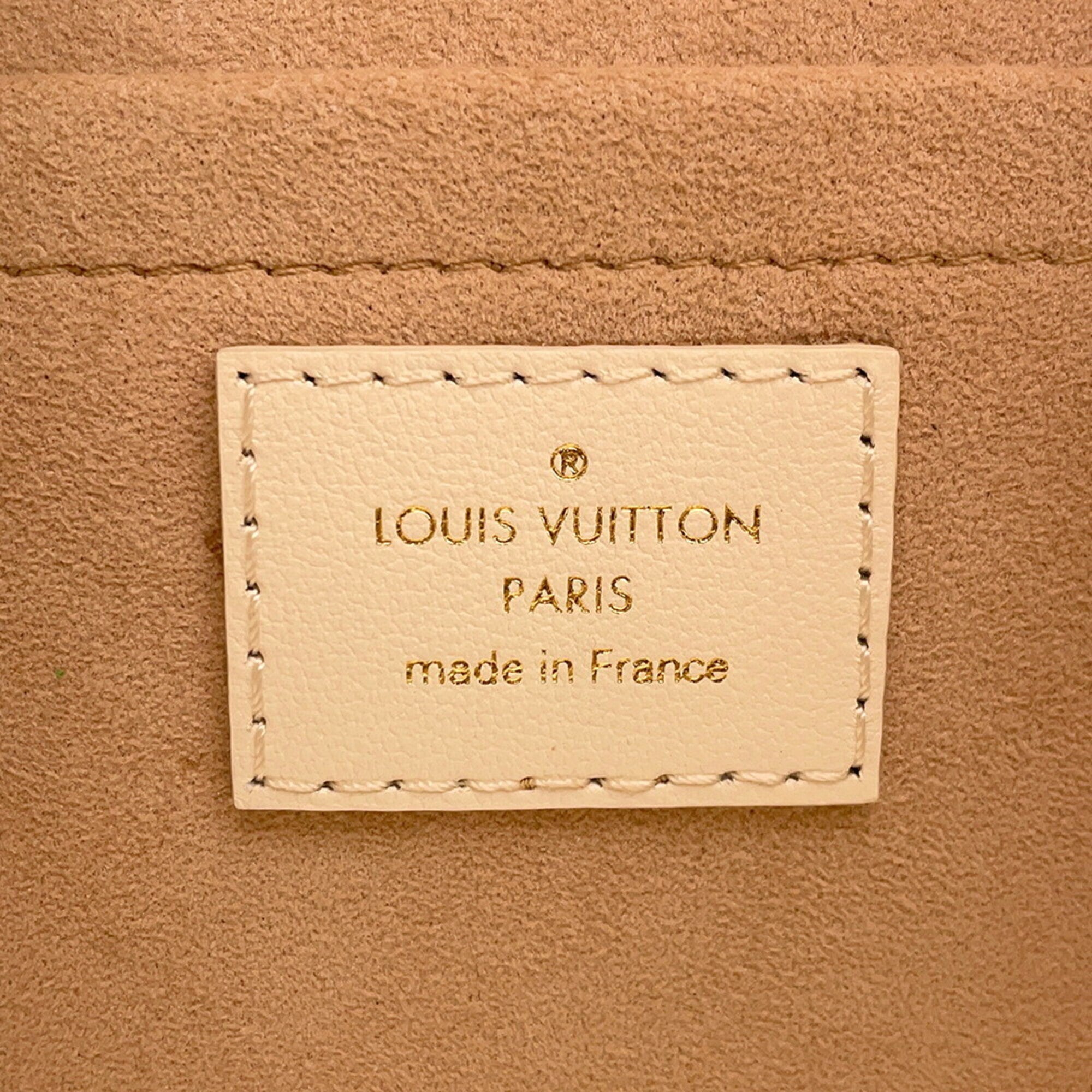 Louis Vuitton Monogram Embossed Square Bag M23059 - 2-way Shoulder Women's Handbag LOUIS VUITTON — Like New