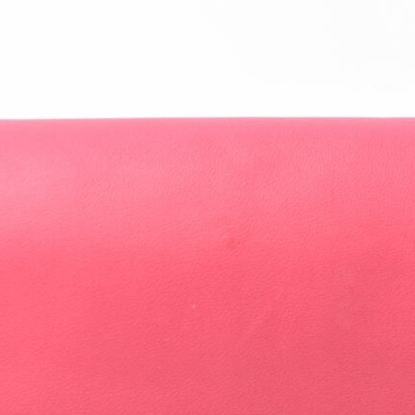 LOEWE Clutch Bag Second Pouch Lamb Leather Anagram Fuchsia