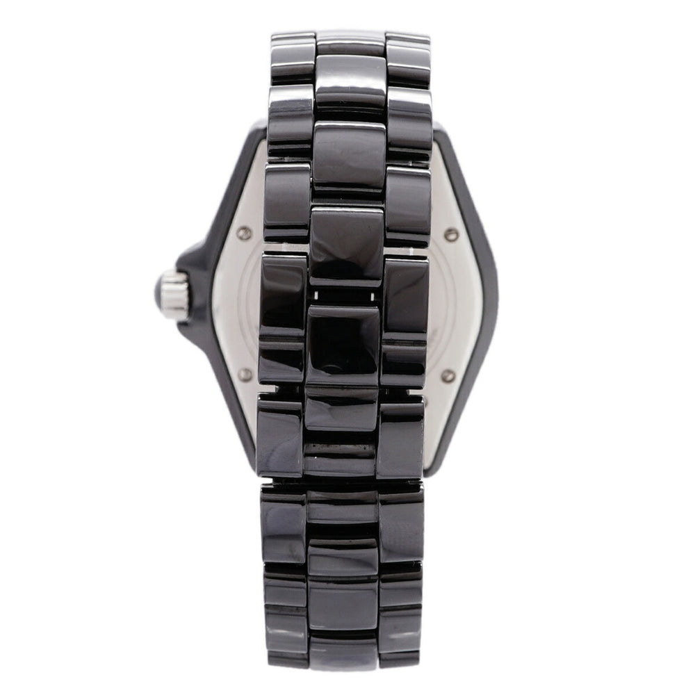 Chanel J12 Diamond Bezel H1174 Black Dial Men's Watch — Good