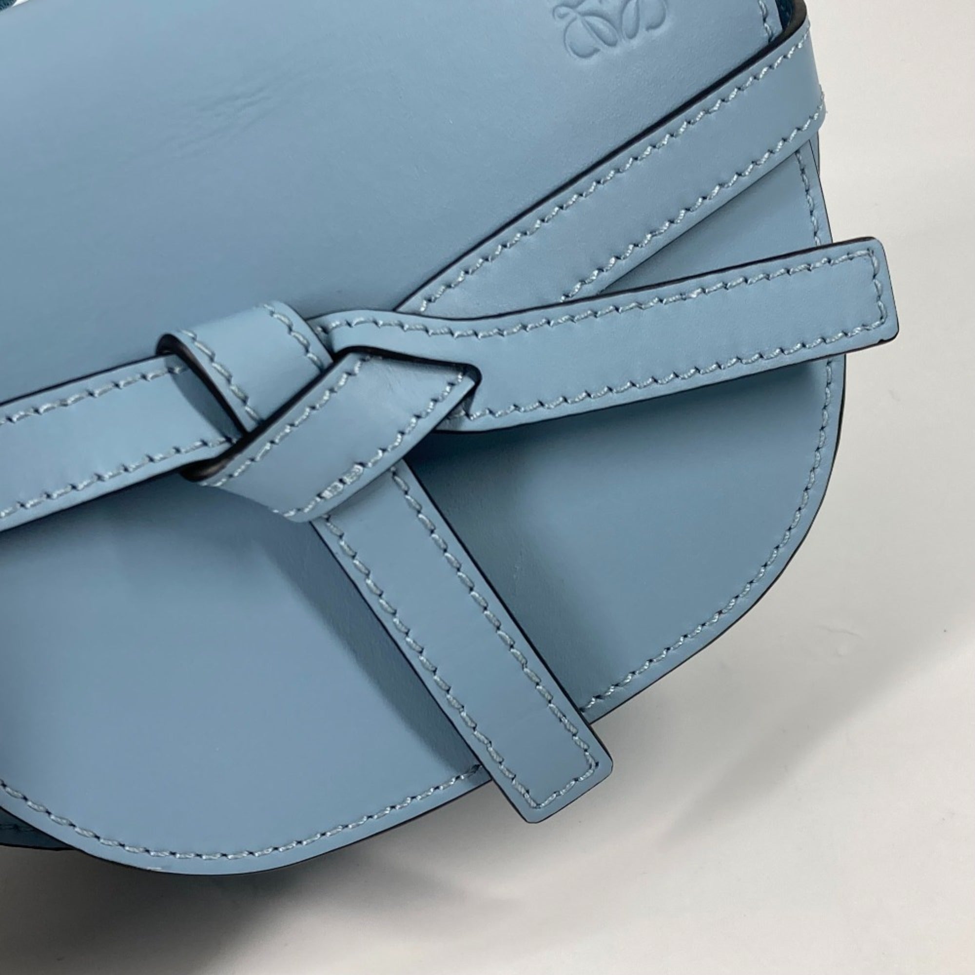 Loewe A650N46X13 Crossbody Pochette bag Shoulder Bag onyx blue blue — Like New