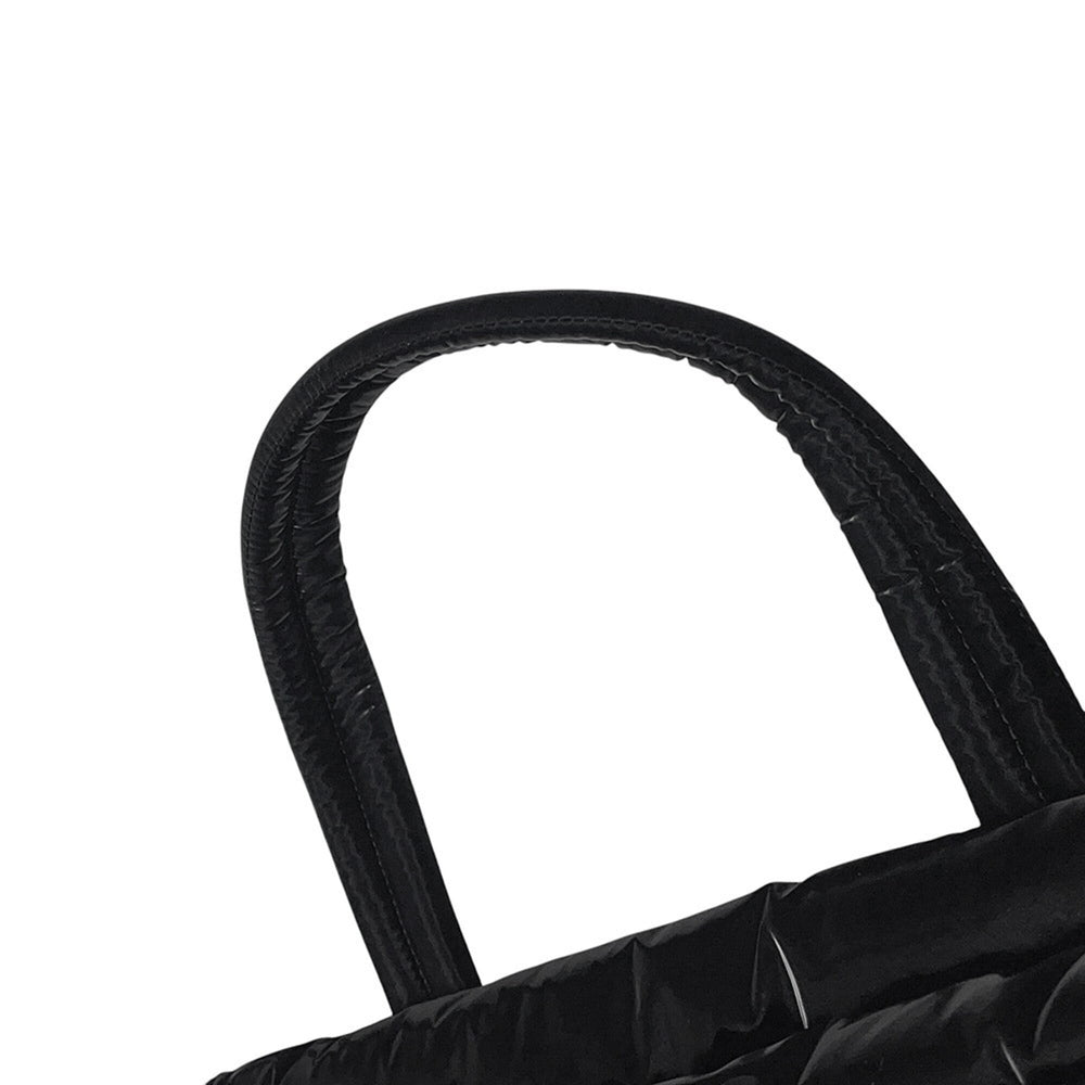 Yves Saint Laurent Saint Laurent Paris Wide Puffer Nylon Tote Bag 756269 SAINT LAURENT PARIS Handbag Black — Like New