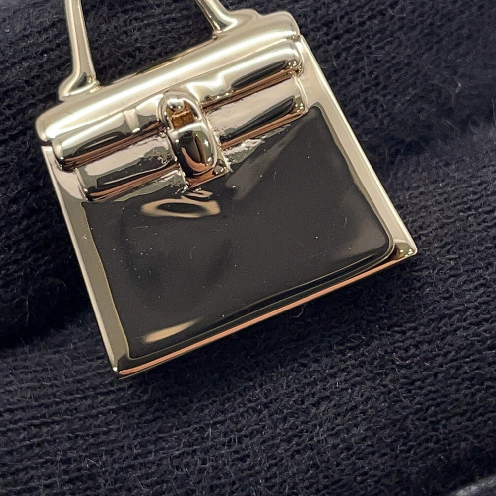 Hermes scarf ring, Twilly Mini Kelly, HERMES charm — Like New