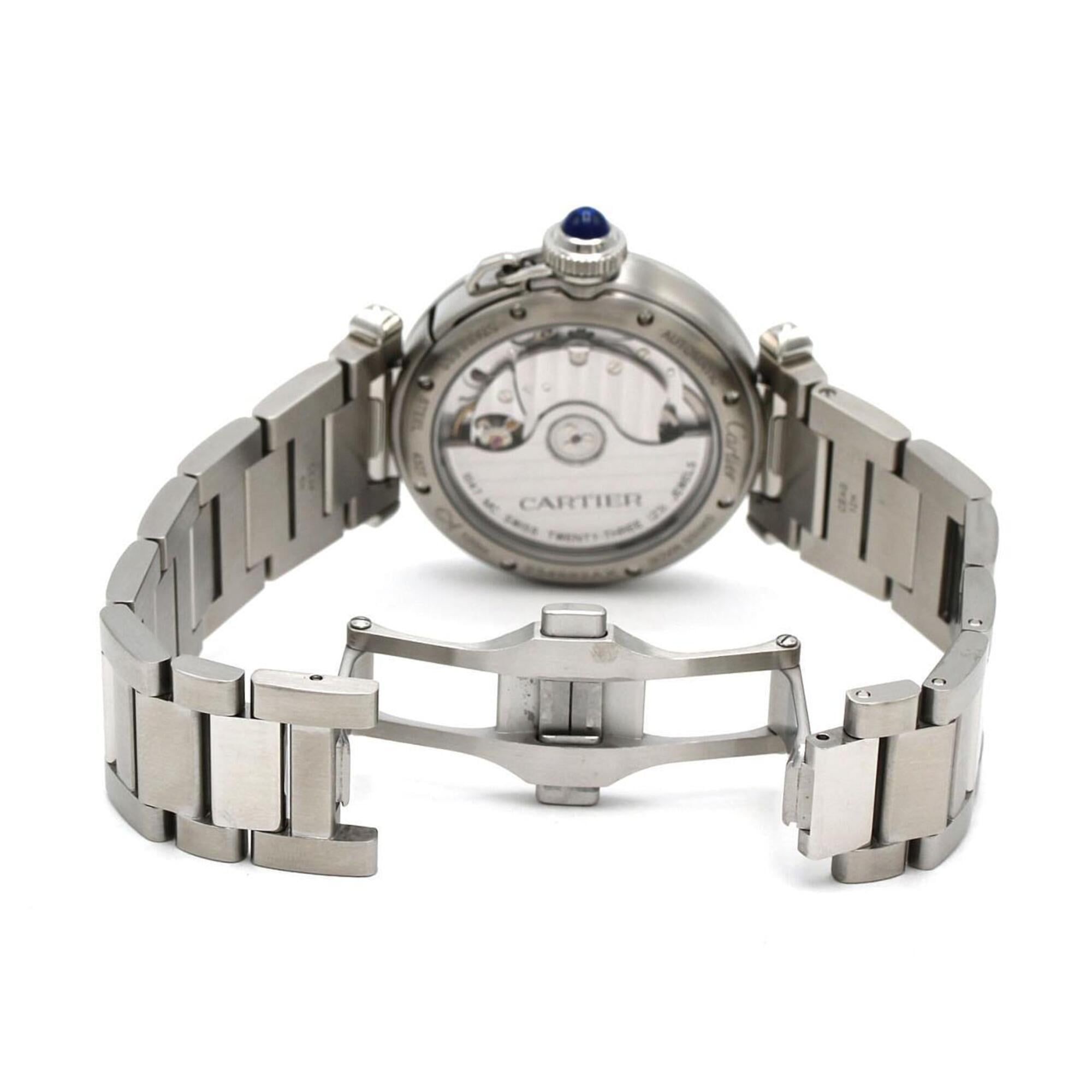 Cartier Pasha de WSPA0013 SS Automatic Watch — Very Good