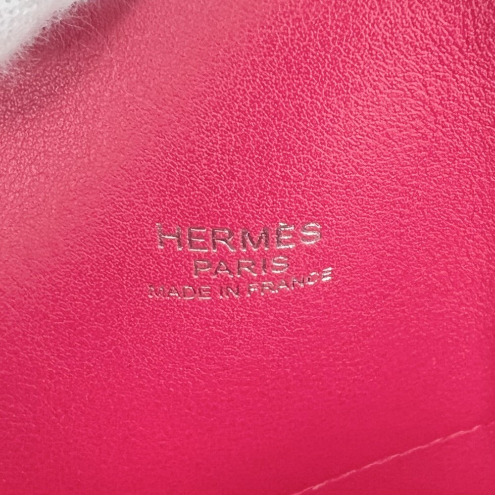 Hermes Bolide 27 Women's Handbag Shoulder Bag Crossbody HERMES C Stamp Swift Pink Silver Hardware 2018 — Like New