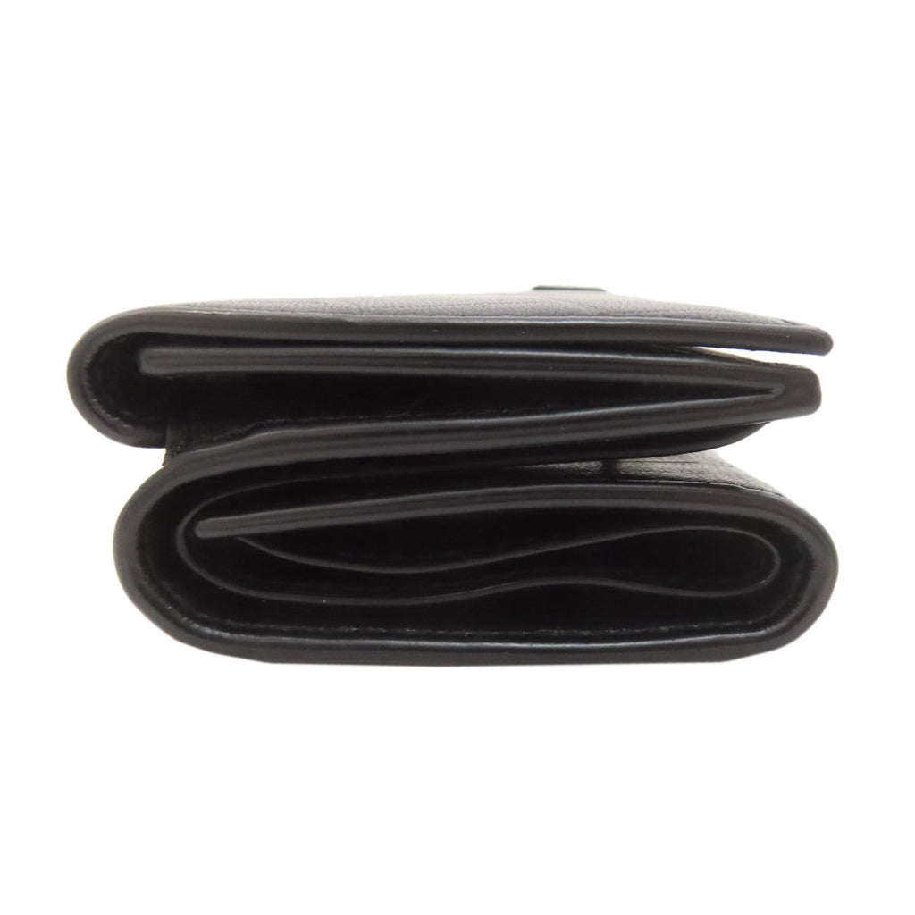 Balenciaga Compact Wallet Logo Bifold Leather Women's BALENCIAGA