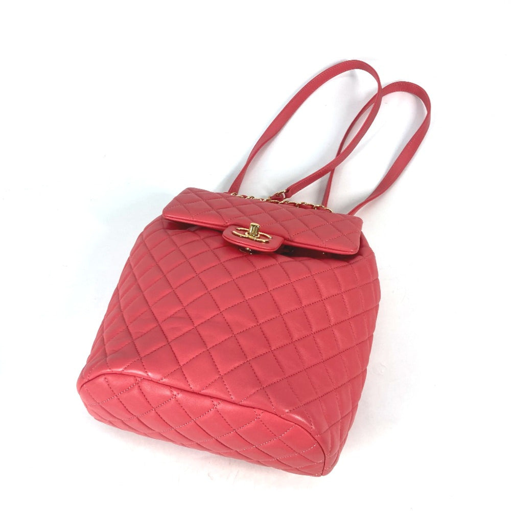 Chanel Bag Backpack Backpack pink GoldHardware — Like New