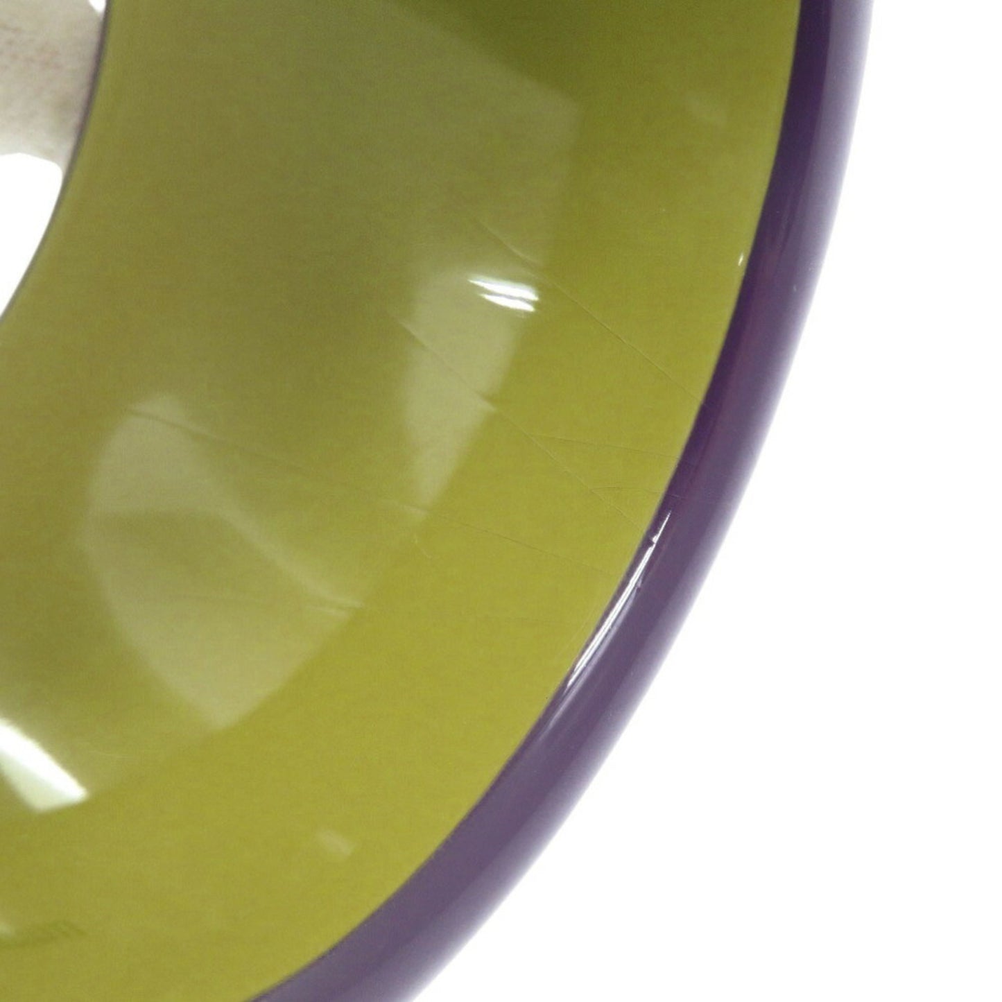 Hermes Lacquer Purple Bangle 0931HERMES