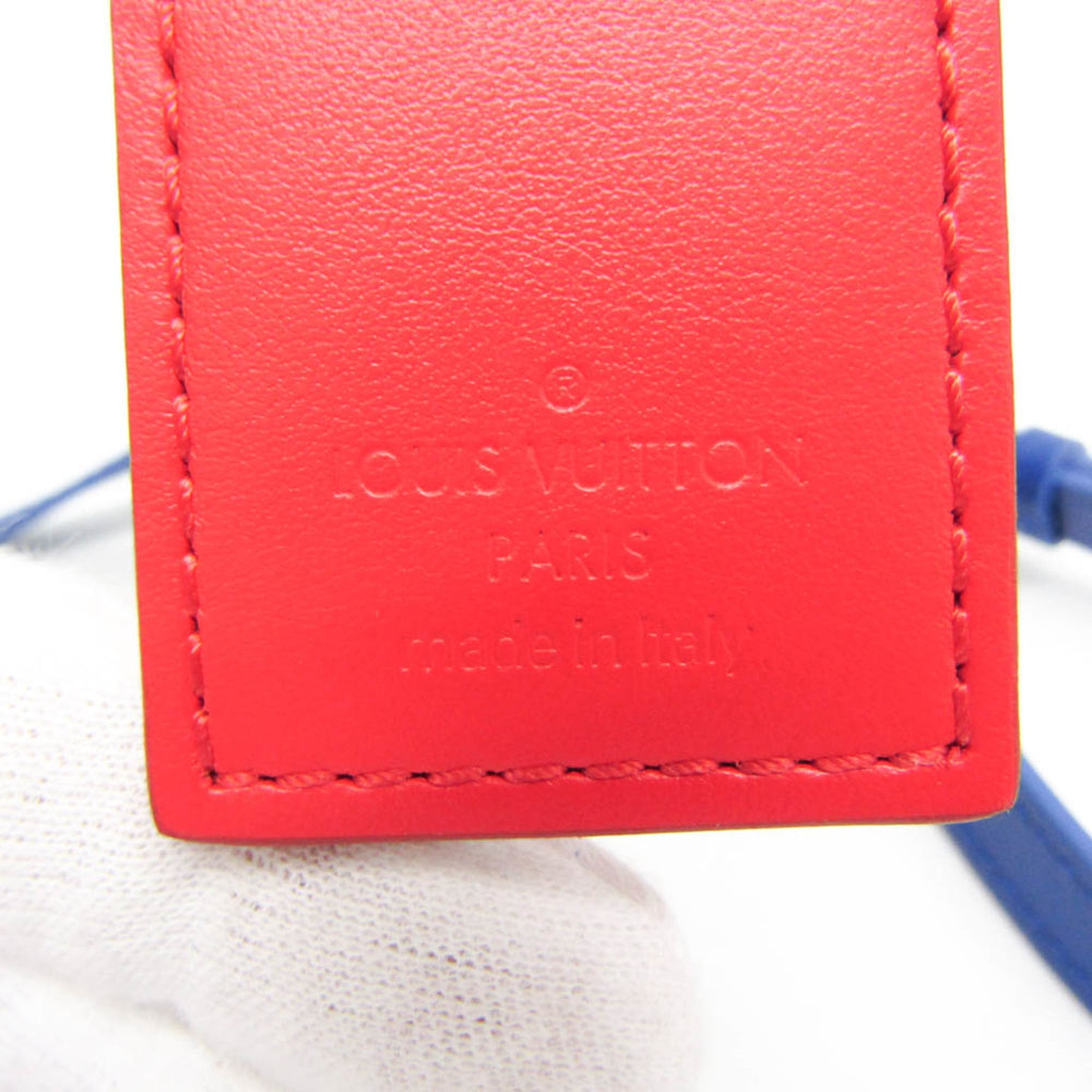 Louis Vuitton Monogram NBA Collaboration Flask Holder GI0565 Men,Women Shoulder Bag Blue,Brown,White — Like New