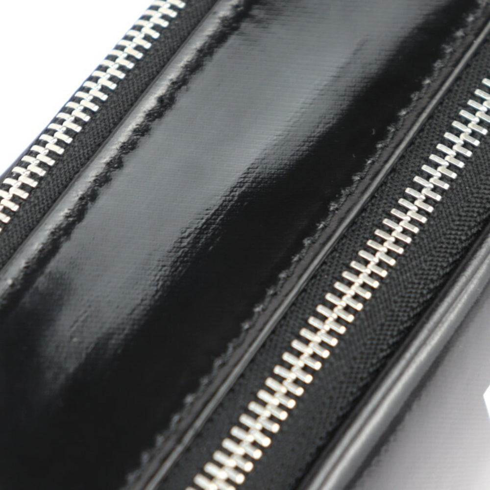 BURBERRY Camera Micro Horseferry Shoulder Bag 8022339 Coated Canvas Leather Black White Crossbody Pochette 2409053010026R1 — New - Store Return
