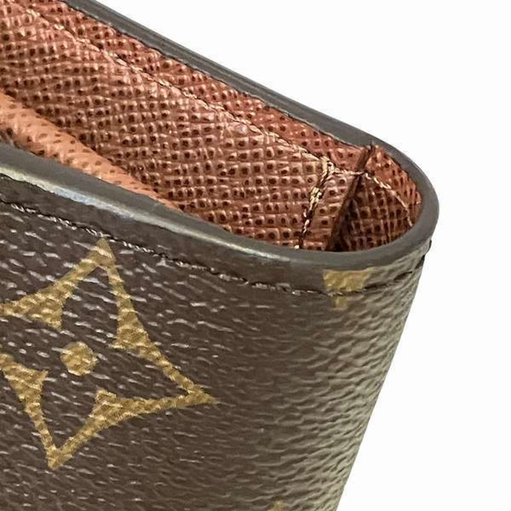 Louis Vuitton Monogram Portefeuille Brazza M66540 Long Wallet for Men and Women